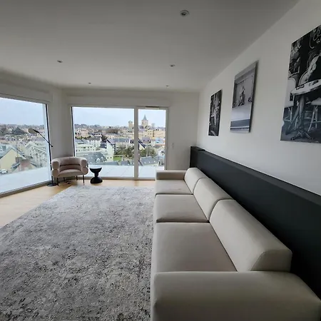 Le Davs - Splendide Appartement Avec Vue Caen Exterior photo